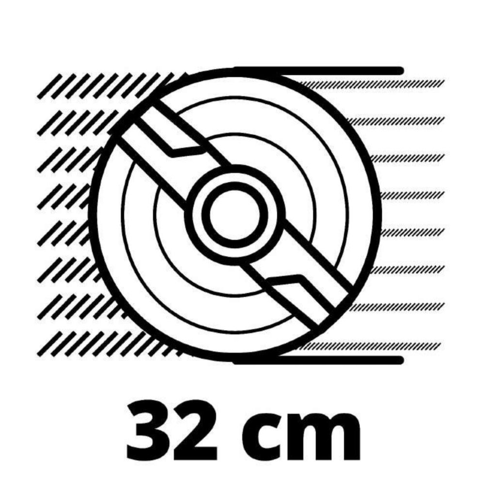 Газонокосилка електрична Einhell GC-EM 1032 (3400257)