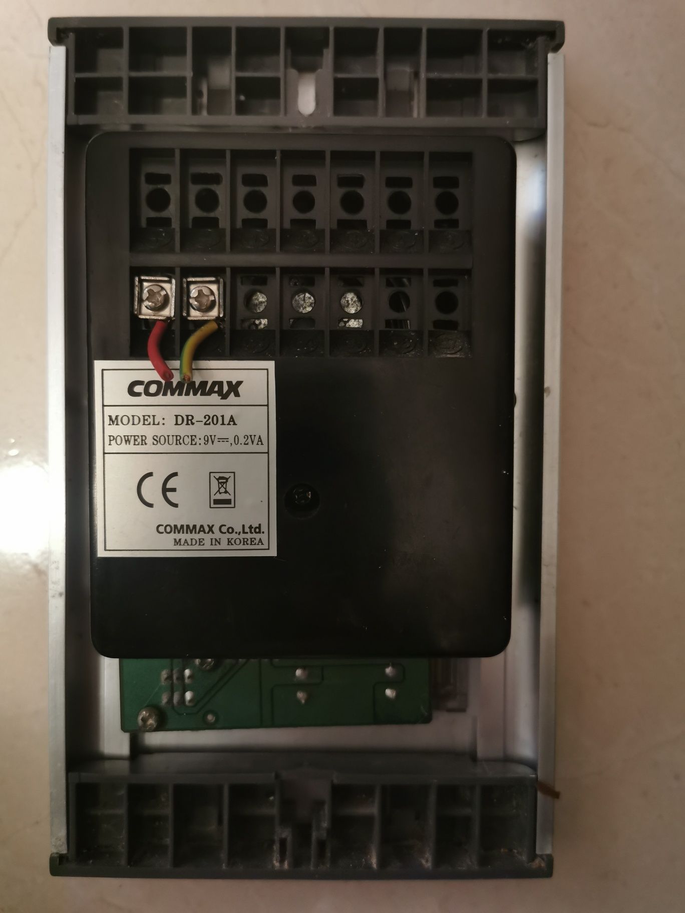 Telefone e campainha da COMMAX