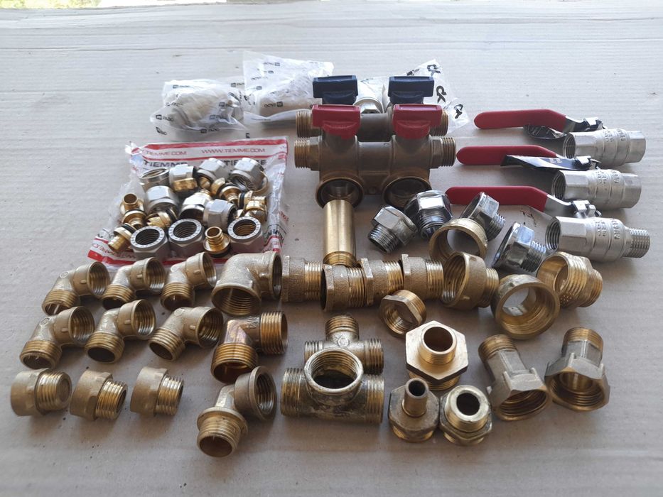 Сантехника: тройник, угол, редукция, переходник, ниппель, фильтр