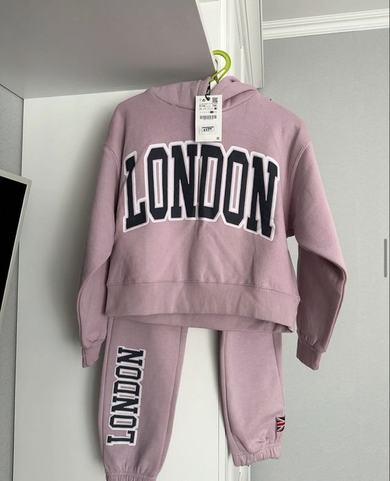 Дитячий спортивний костюм утеплений НОВИЙ ZARA 11-12 років