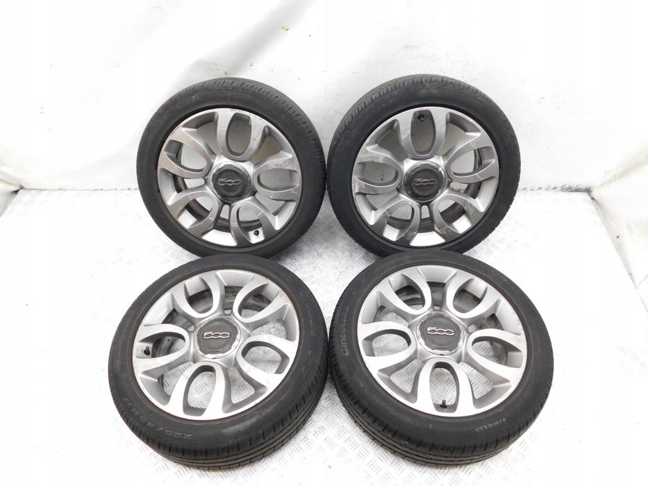 felgi aluminiowe koła opony 5x98 7jx17 225/45 r17 - fiat 500l 7355859