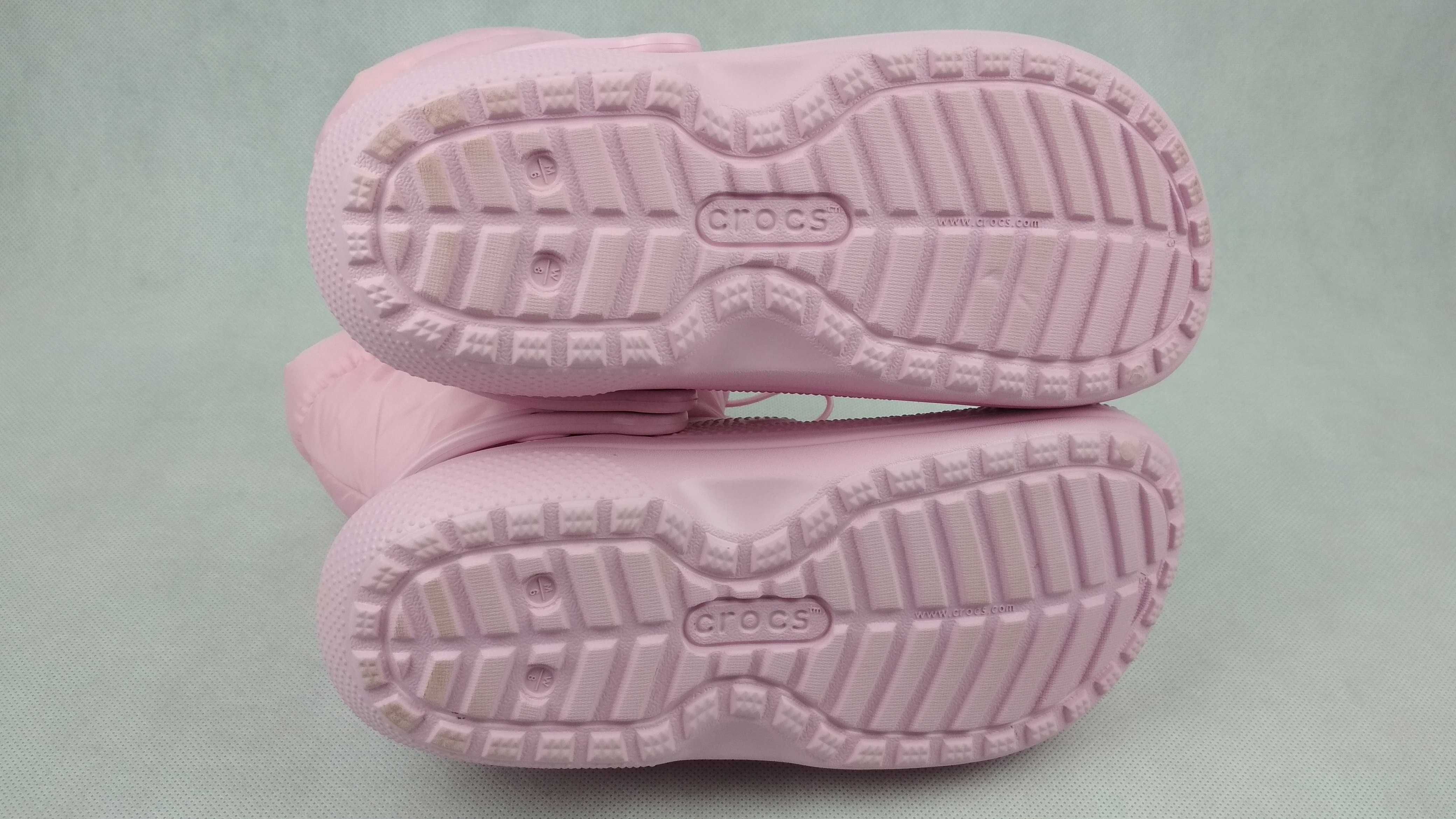 CROCS Classic Lined Neo Puff Ocieplane Botki Śniegowce Roz M6 W8 38-39