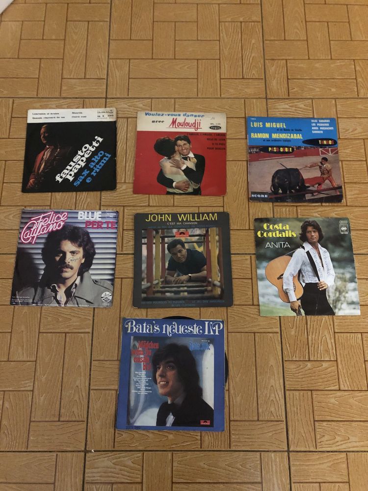 Vinil muito antigo varios