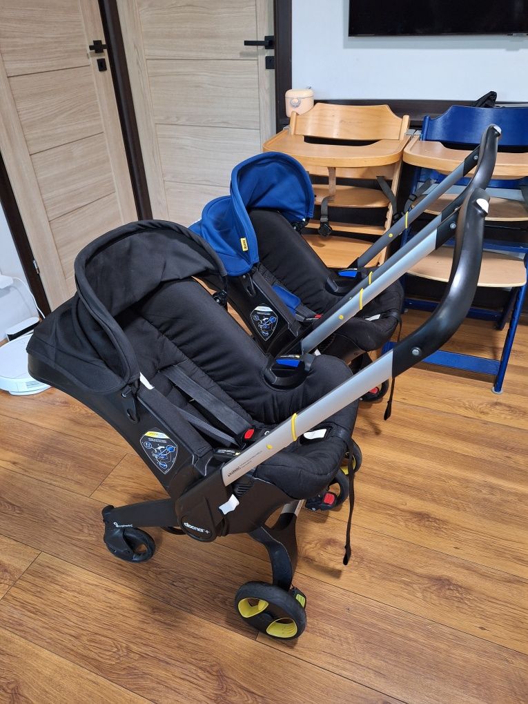 Fotelik samochodowy wózek 2w1 Doona mobilny