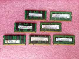 модули памяти SoDIMM DDR2 Samsung Hynix Kingston Qimonda Ramaxel