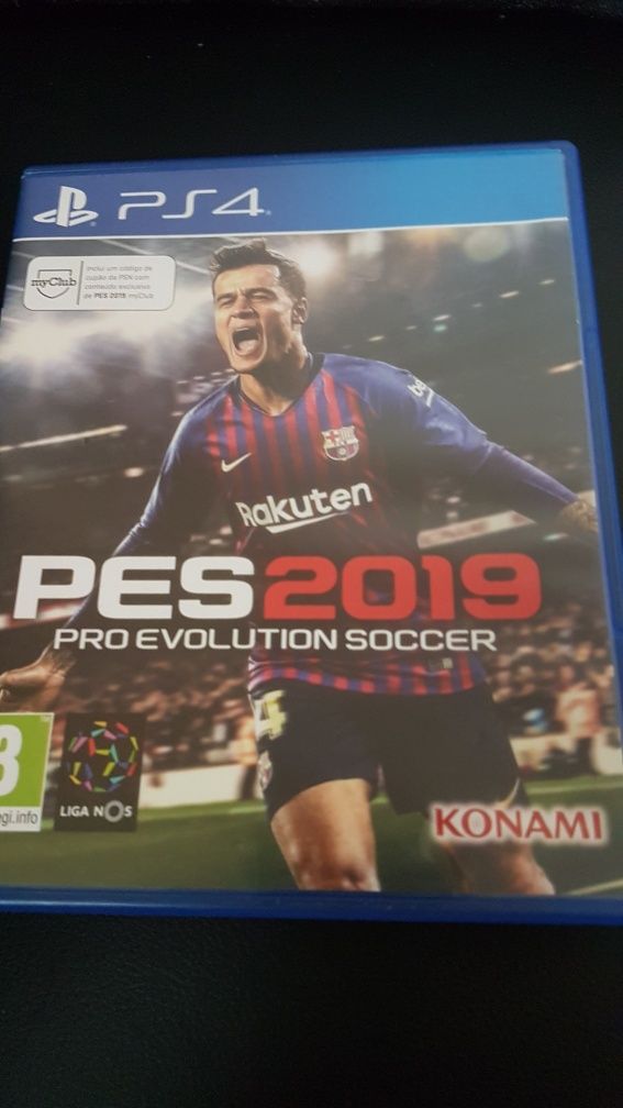 Pes  2018 e 2019 ps4