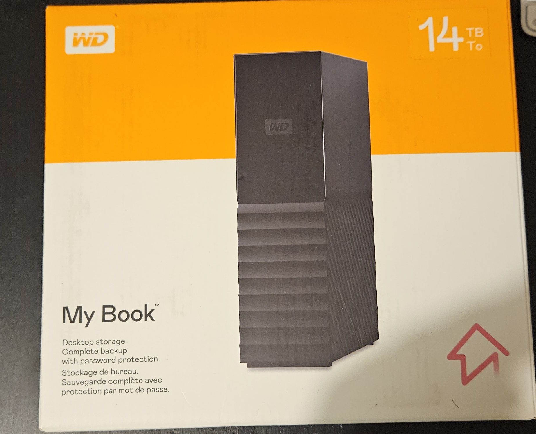 Western Digital my book 14tb