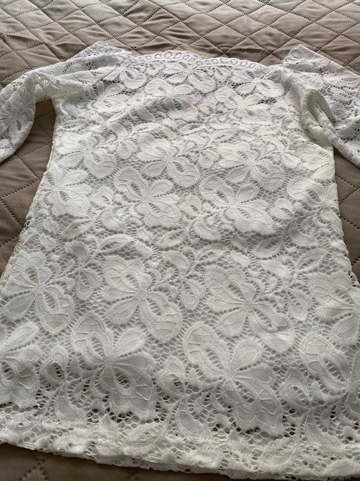 NOWA koronkowa damska bluzka r. S + WYMIARY