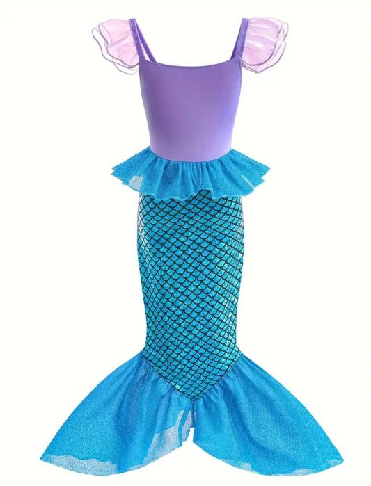 Nowy strój Syrenka Ariel, r. 116 bal przebranie