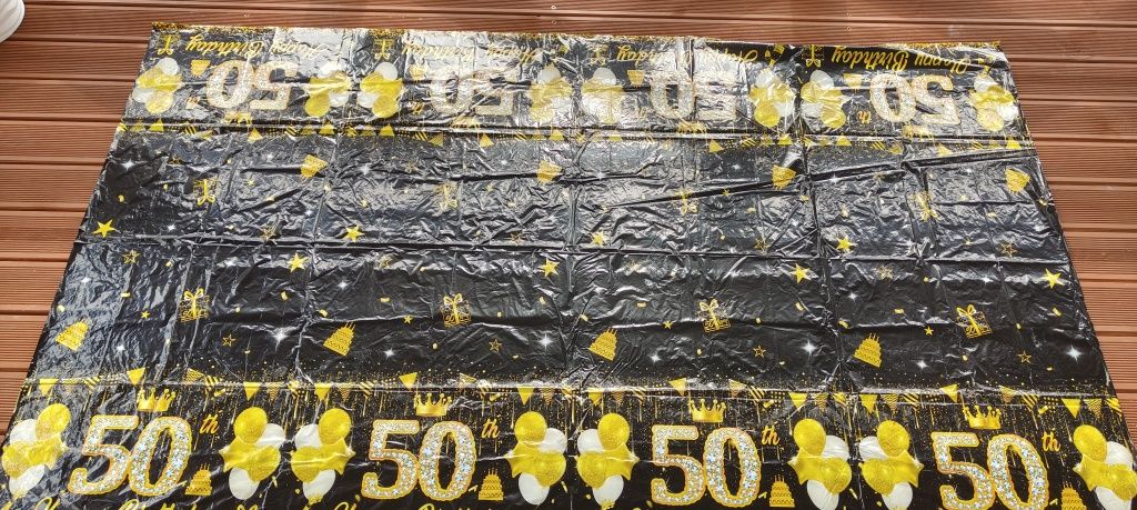 Dekoracje urodzinowe ścianka 50l