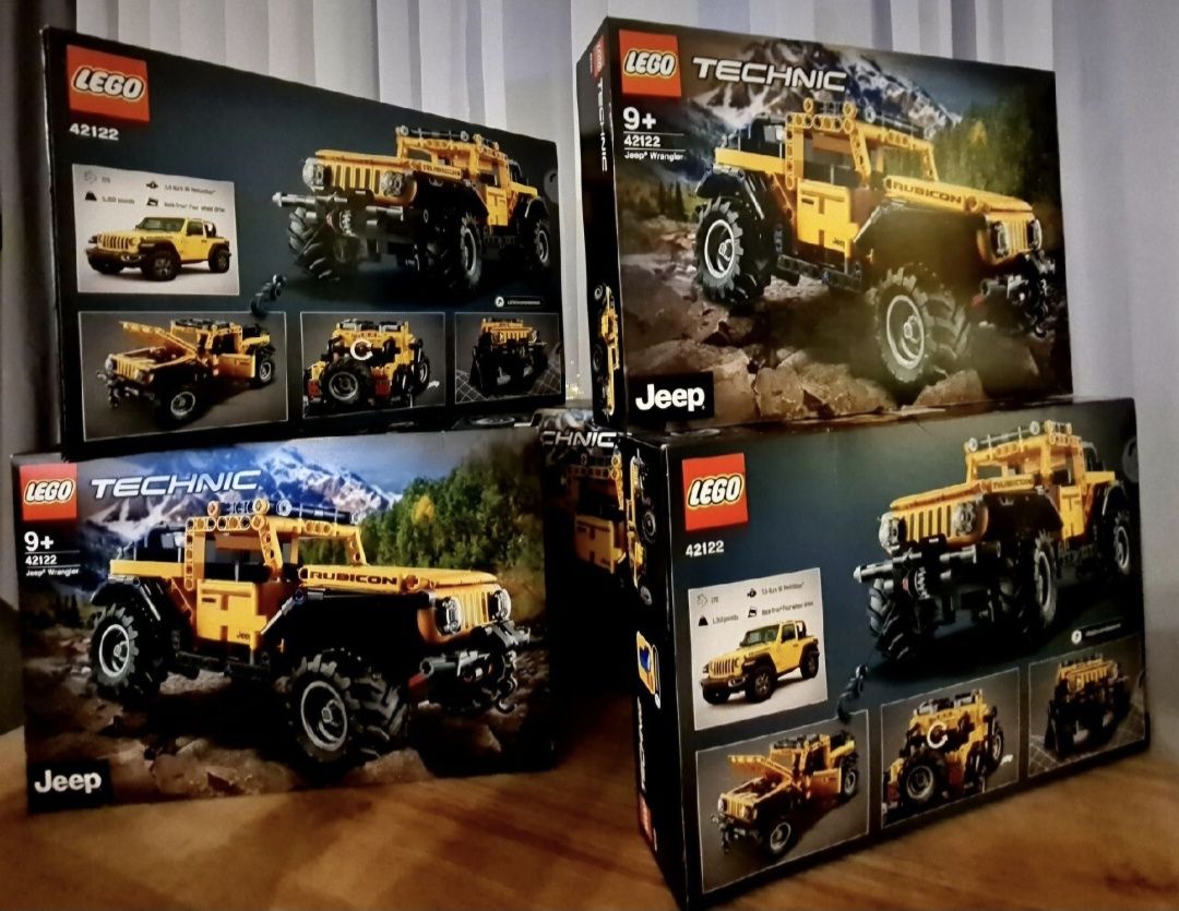 Lego Technic Jeep Nowy Zestaw 42122