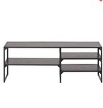 Szafka RTV metalowa czarna 120cm