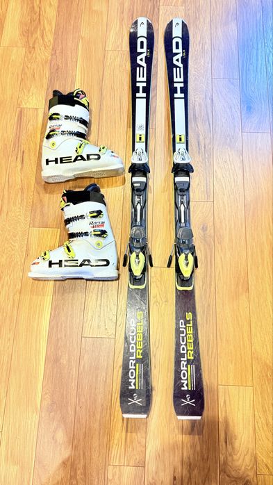 Narty HEAD World Cup Rebbels iSLX 170 + Buty HEAD Raptor 115 RS