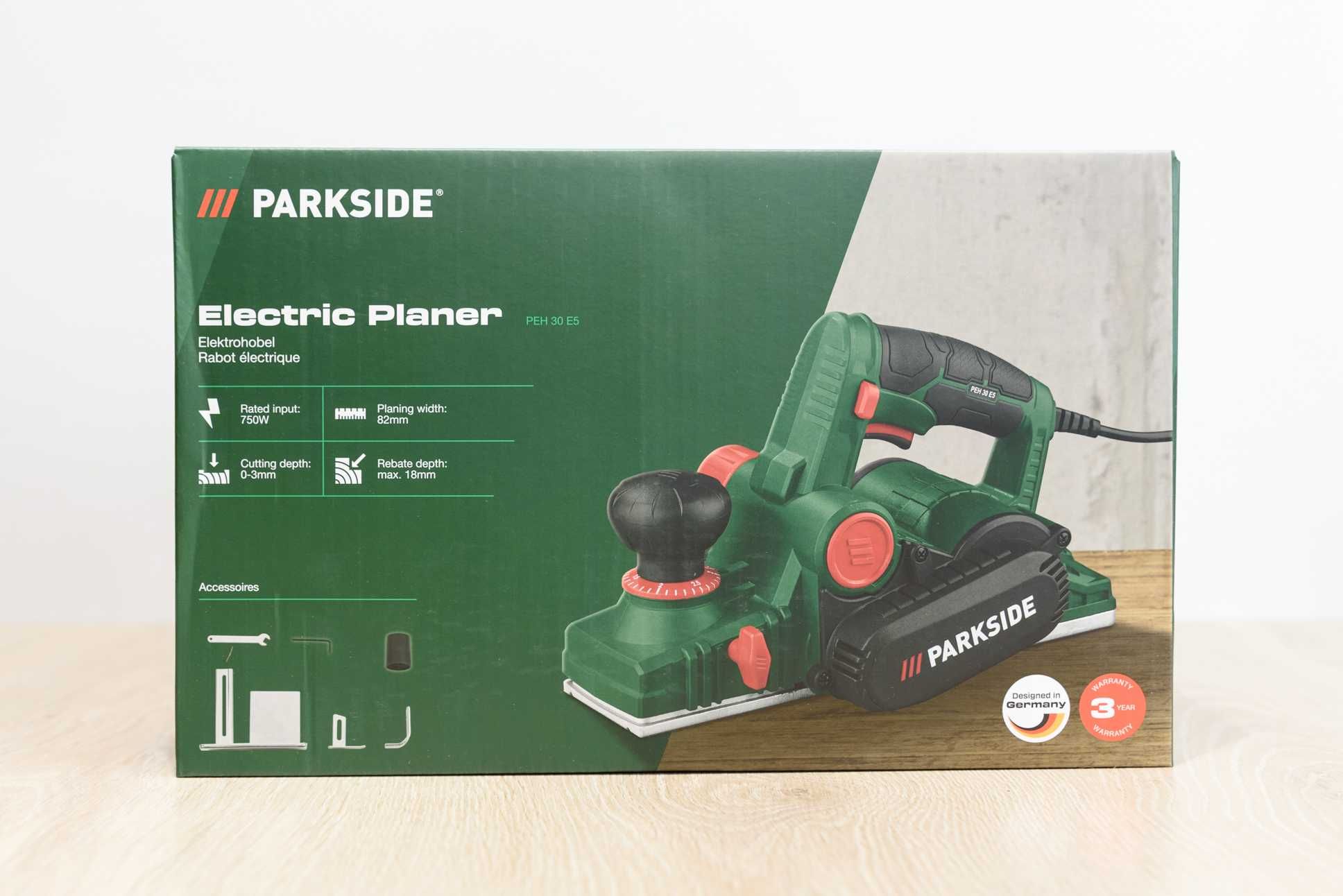 NEW! Електрорубанок PARKSIDE PEH 30 E5 / сетевой рубанок