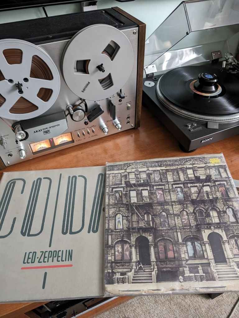 Basf бобіни з записом Led zeppelin coda, physical graffiti