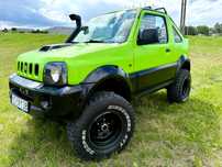 Suzuki Jimny Cabrio! Limonkowy!