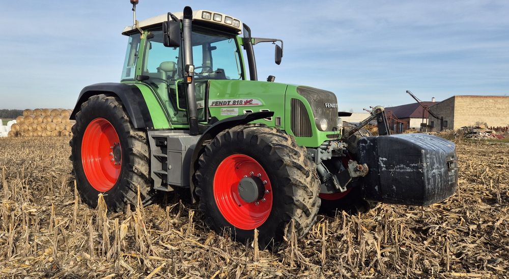 Fendt 818 Vario Tms 06r tylko 4500godz Stan idealny! Orginal