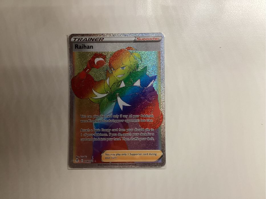 Raihan Trainer (secret) 224/203- Evolving Skies