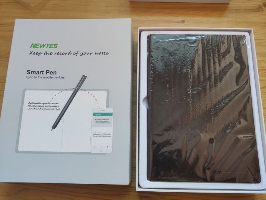 Набор из блокнота и стилуса Smart Pen Set - LCD Pad and Black Notebook