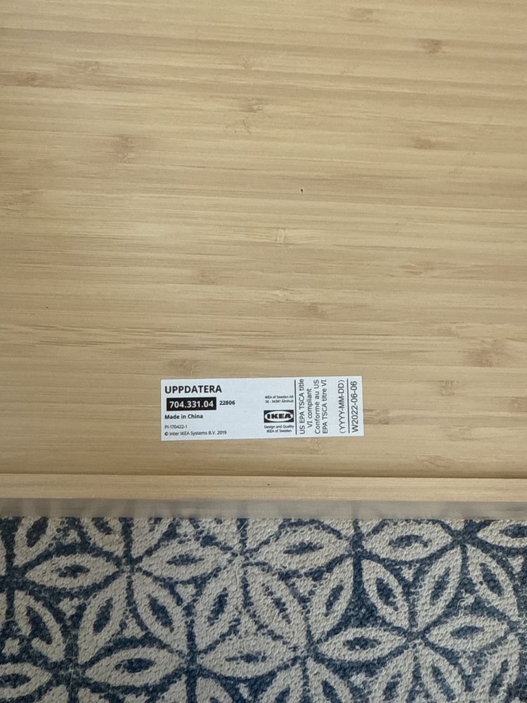 Uppdatera organizer do szuflady taca na sztucce Ikea 50 x52cm