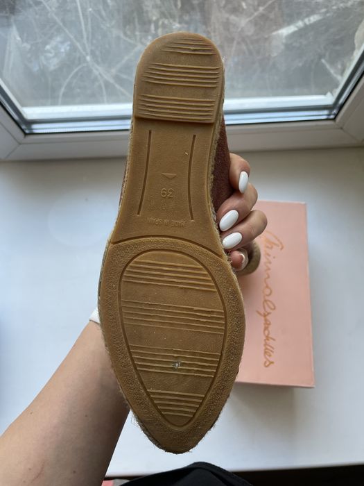 Еспадрильї жіночі бренду Gaimo (шкіра, 39 розмір)