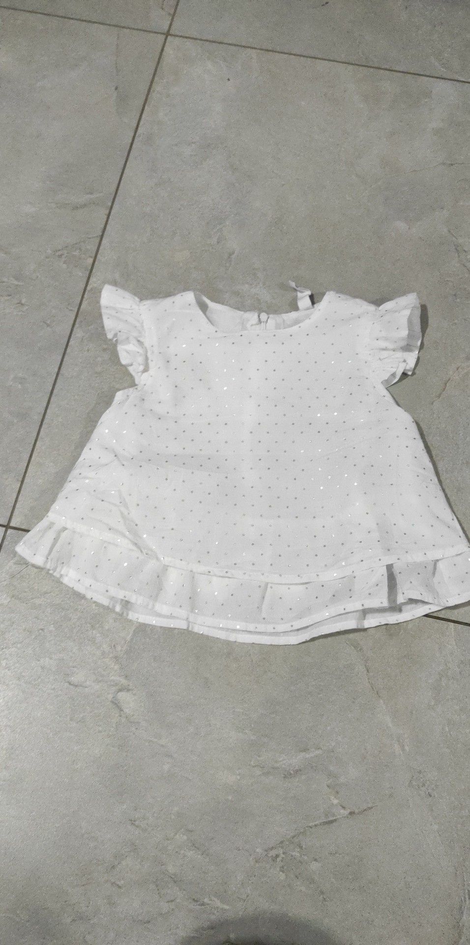 Sukienka dżinsowa Reserved 92 i bluzka elegancka