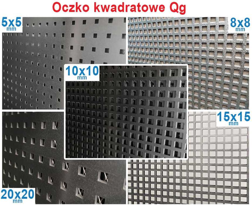 Blacha perforowana Qg STAL SUROWA OCYNK na wymiar METALTECH Września