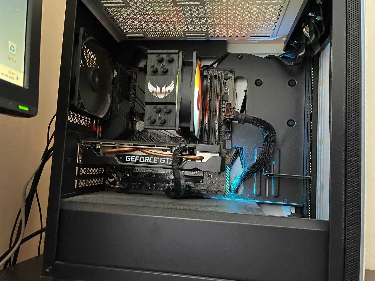 Ігровий ПК з монітором Ryzen 5, GTX 1660 6GB, DDR4 16Gb 3200, SSDM.2
