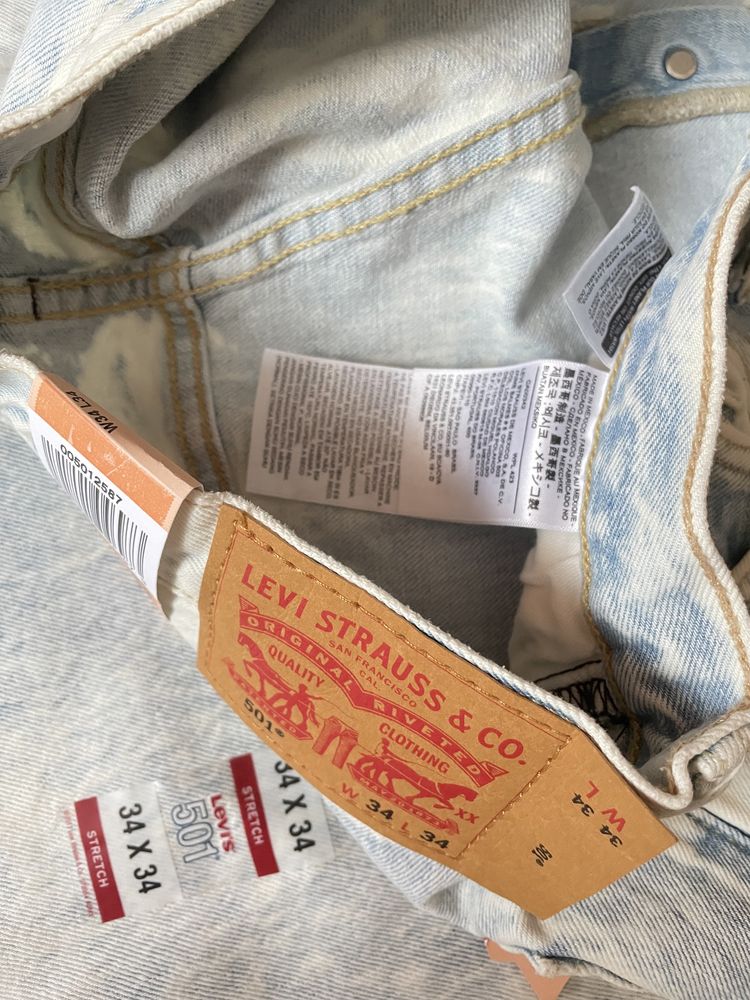 501 Levis 30 32 34 джинси джинсы светлые голубые світлі левис левіс