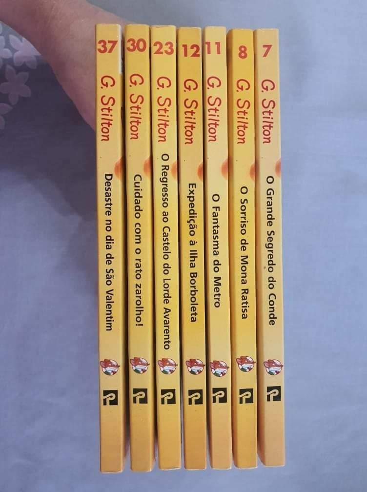 Livros Geronimo Stilton Volumes: 7 / 8 / 11 / 12 / 23 / 30