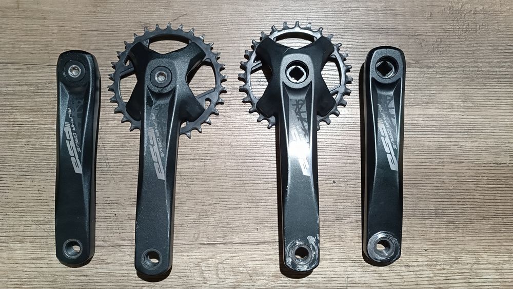 Шатуни FSA 175mm.під квадрат і зіркою