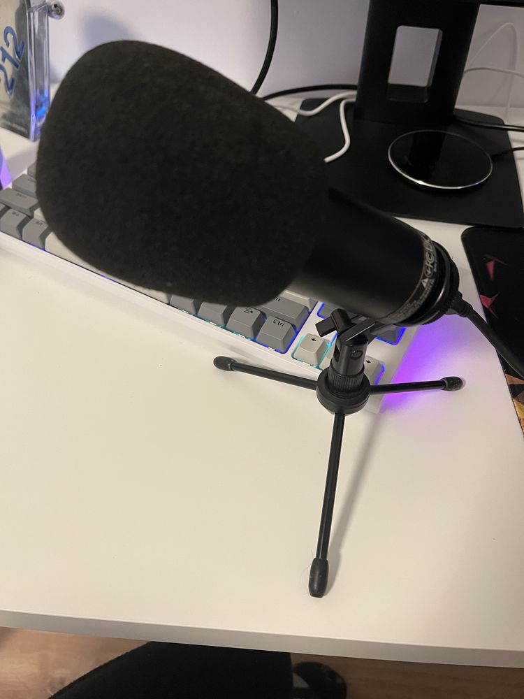 Microfone de mesa