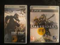 Jogo Ps3 Darksiders .  Filme Psp King Kong edição 2 discos