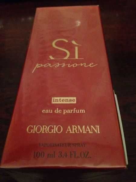 Nowy Perfum Giorgio Armani Si Passione intense 100ml