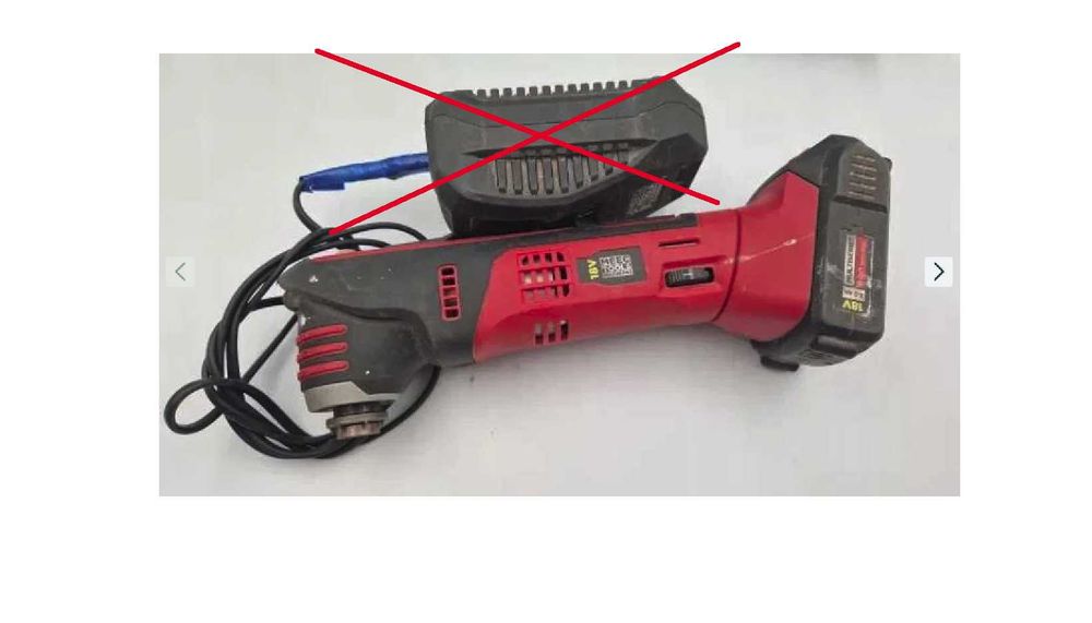 multinarzędzie 18 V MEEC TOOLS 012593+ AKU 2AH