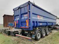 Odstąpie leasing nowa naczepa stalowa Feber Inter Cars 55m3 HARDOX