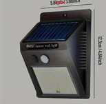 Luz Solar Externa com 20 Leds