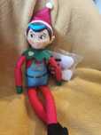 Elf on the shelf mates Limited Edition z nausznikami i szaliczkiem