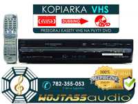 Nagrywarka JVC przegrywarka VHS na DVD kopiarka zgraj kasety * HDMI