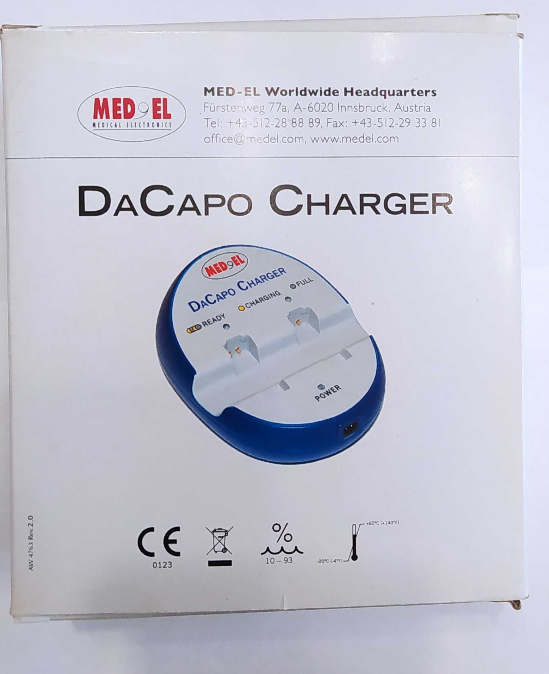 Зарядний пристій Da Capo для мовного процесора MED-EL OPUS 2