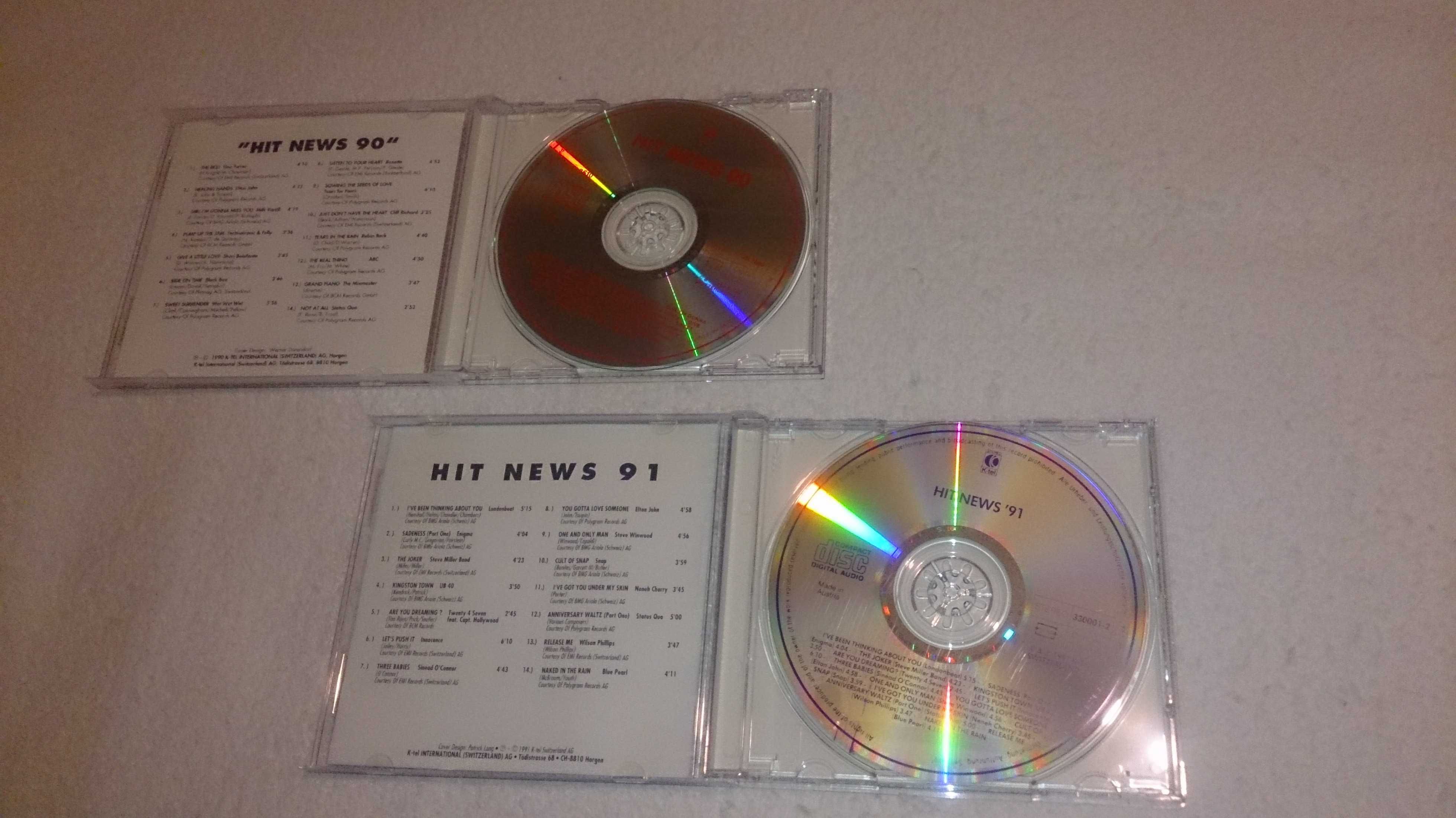 hitnews 90 e 91 (2 cds) raros