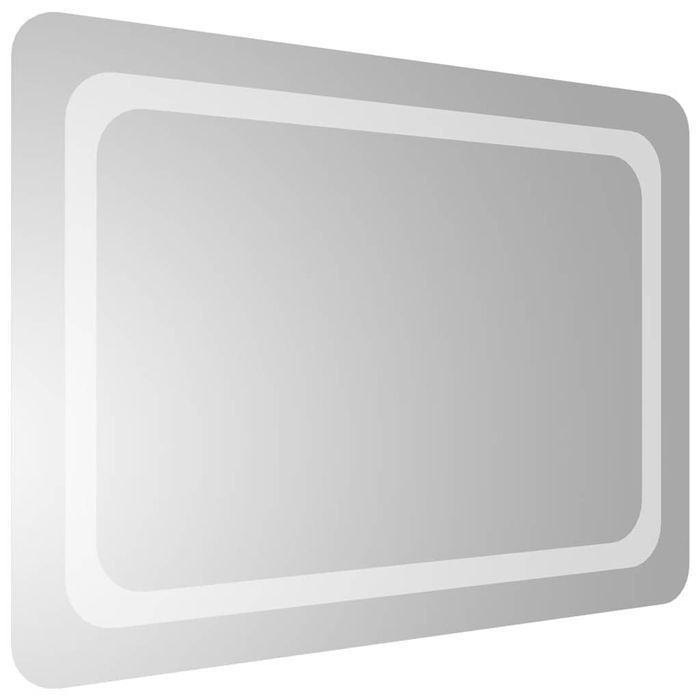 Lustro Łazienkowe LED 70x50 cm z Interfejsem USB, IP65