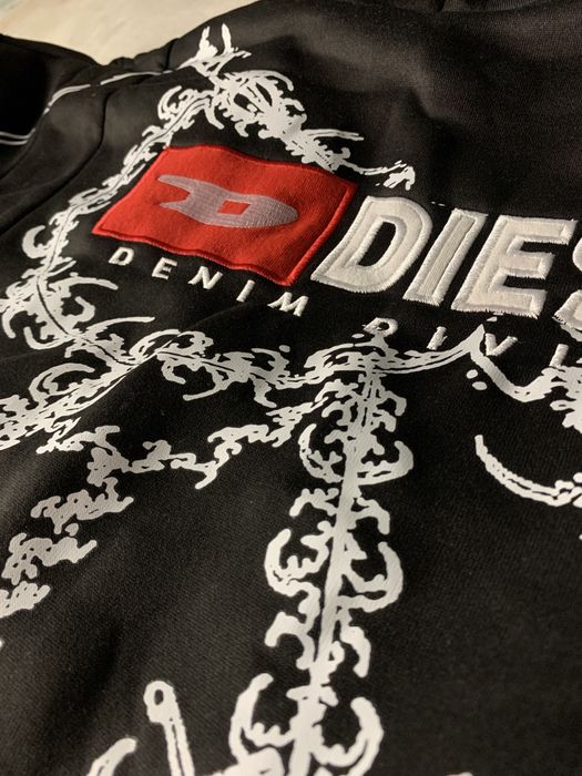 Зіп-худі Diesel Кофта худі Худи толстовка дізель дизель зіпка оверсайз