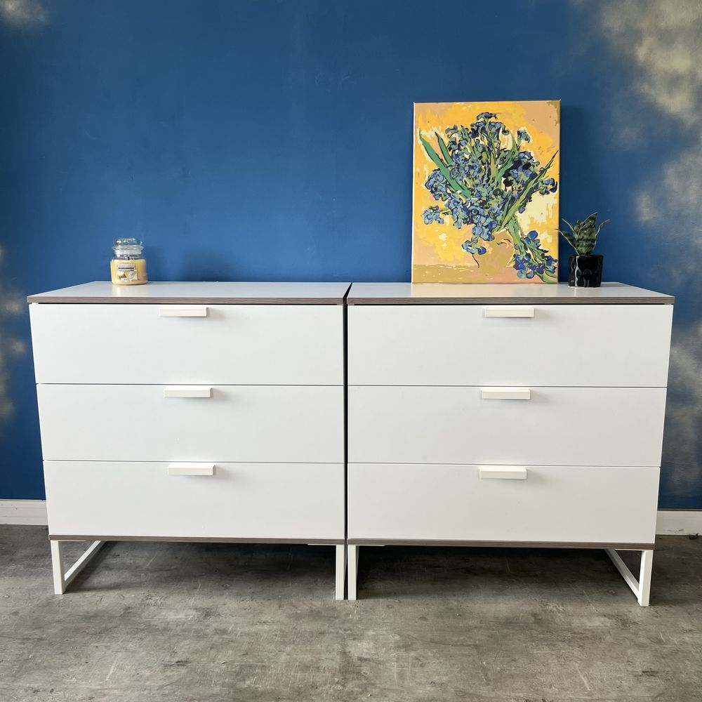 Biała komoda Ikea Trysil