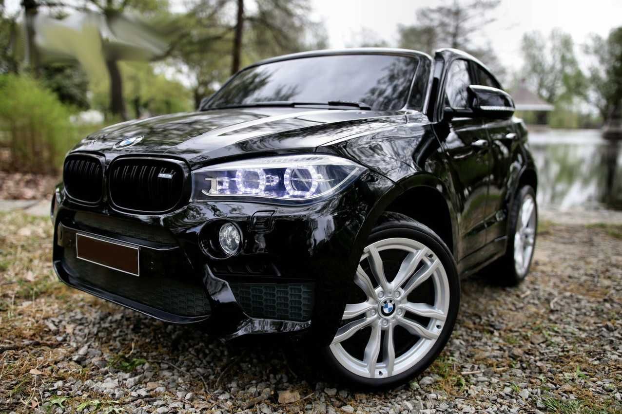 Samochód BMW X6 M Auto AKUMULATOR Motor Elektryczny JEEP SUV 2 DZIECI