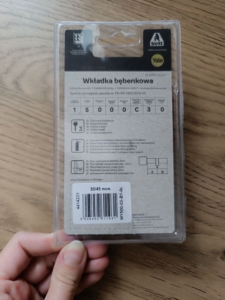 Wkładka bębenkowa