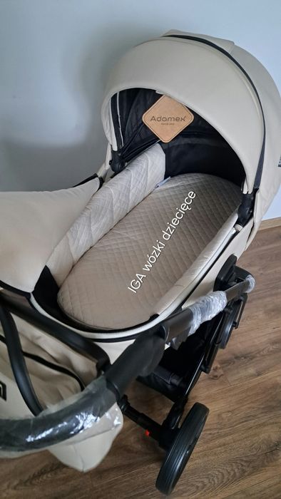 Wózek 2w1 Adamex Dolce SA-7 (ekoskóra)