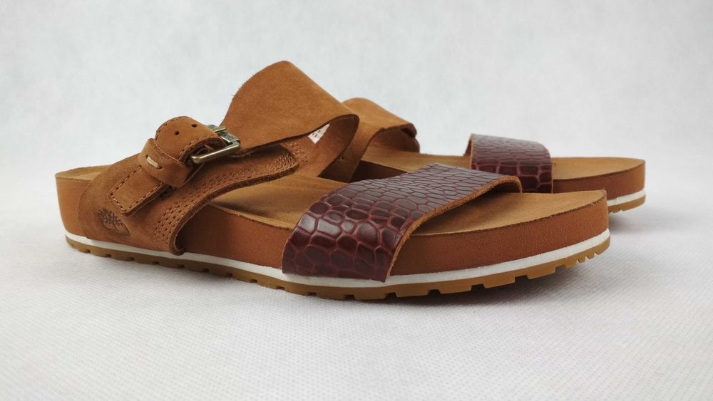 TIMBERLAND Malibu Waves Klapki Sandały Skórzane Roz. 38
