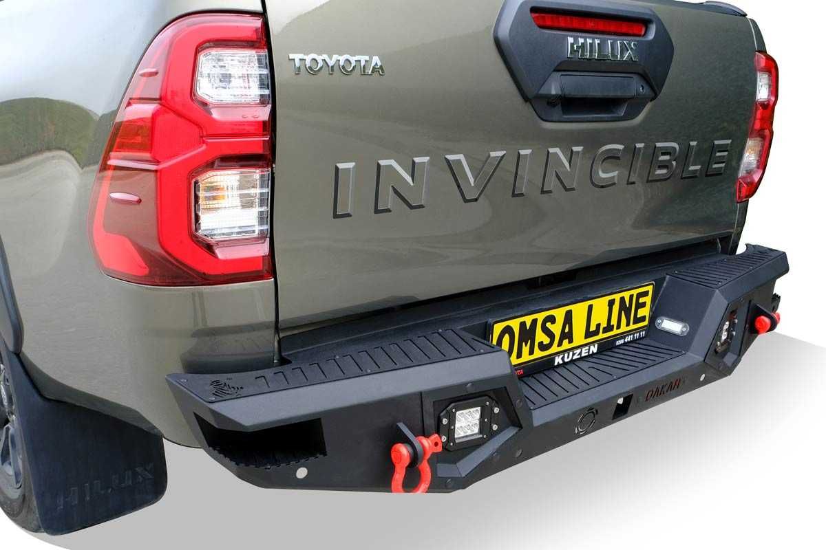 Бампер на Toyota Hilux 2006-2025 силовой бампер посилений задній