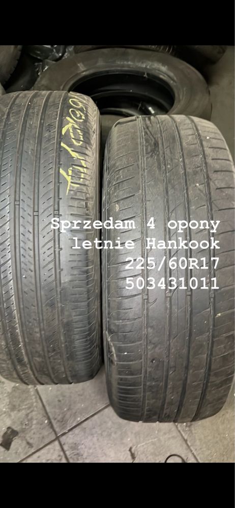 Opona 225/60R18 letnie 16 szt .